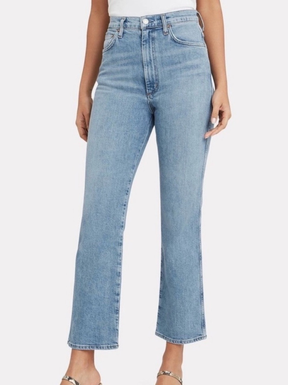 AGOLDE High-Rise Pinch Waist Kick Jeans 27